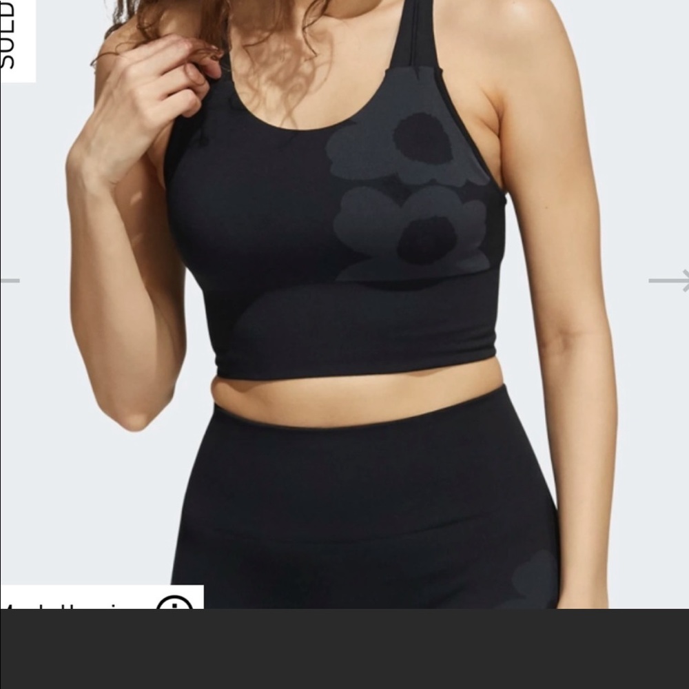 NWT Adidas X Marimekko sports bra, sz XS